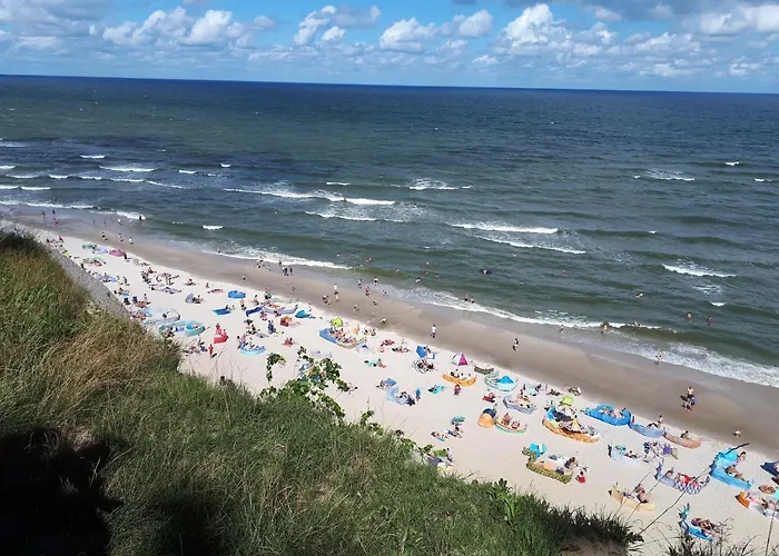 Apartdomek7b Jasne Wybrzeze - Nowy I Luksusowy 山林小屋 *